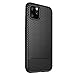 Produktbild Mypace Kompatibel für IPhones 11 / Pro/Pro Max Carbo-n-Faser Doppelt Genähte Schwarze TPU-Hülle Soft Rubber Shell Cover (iPhones 11Pro Max)
