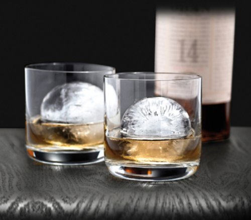 BarLife Icy Balls XXL – Eiswürfelform zum Erstellen von riesigen runden Eiskugeln – 6cm Durchmesser – 2er Set - 3