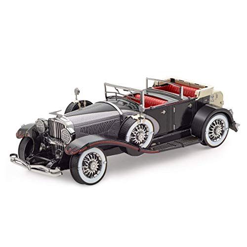 Fascinations Metal Earth, 1935 Duesenberg Model J Puzzle di Metallo 3D, Taglio Laser in Miniatura