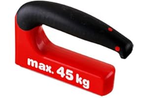 MAGNOSPHERE Hand Load Lifting Magnet - Magnetic Gripper with Handle - 45 kg Holding Force - Permanent Magnet for Iron Metallic Loads
