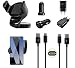 Produktbild Original M2® Set Auto Halterung an Frontscheibe mit Schnell Ladergerät Schwarz 1x Mini Halter + 1x Netzteil + 1x Kfz-Adapetr + 2x USB-C Kabel Ladekabel Datenkabel für Huawei Mate 10 Pro / Mate 10 / Mate 9 / Mate 9 Pro / P9 / P9 Plus / Nova / Nova 2 / Nova 2 Dual / Nova Plus / P10 / P10 Plus / P20 / P20 Lite / P20 Plus / P20 Pro / Honor V8 / Google Nexus 6P / Honor 8 / Honor 8 Premium / Honor 8 Pro / Honor 9 / Honor Magic / Honor Note 8 / Honor V8 2017 / Honor V9