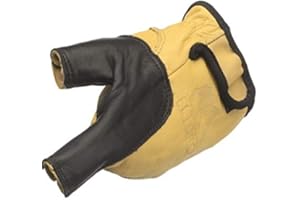 ‎ELTORO elToro Bogenhandschuh schwarz-gelb für die linke Hand (XL) Zubehör beim Bogenschießen, für Pfeil und Bogen
