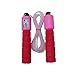 Produktbild Einstellbares Springseil PVC Seilspringen Sport Crossfit Fitness mit Zähler für Kinder Erwachsene ( Farbe : Rot )