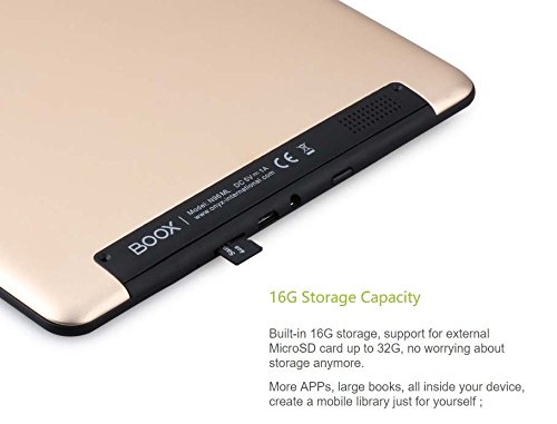 BOOX N96 E-Reader, 9.7" E Ink Carta Display Dual Touch 16GB Audio Books Reader with Google Play - Image 5