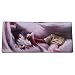 Produktbild TOOGOO Mauspad der Spiele Locking Edge grosses Mauspad PC Computer Laptop Mousepad fuer Apple MackBook CS GO Dota2 LOL: schlafender Fuchs