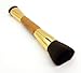 LyDia® Professional Double-Sided Eco-friendly Bamboo Handle Face & Body Flat and Angled Foundation/Blush/Loose Powder/Bronzer/Highlighter/Concealer Contour Buffing Brush F-021