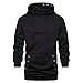 Produktbild Luckycat Herren Herbst-Winter Kapuzenpullover mit vollständigem Taste Geeignet für Sport Freizeit Zuhause Herren Sport Fitness Training Sweatshirt Kapuzenpullover Langarmshirt Pullover Sweats