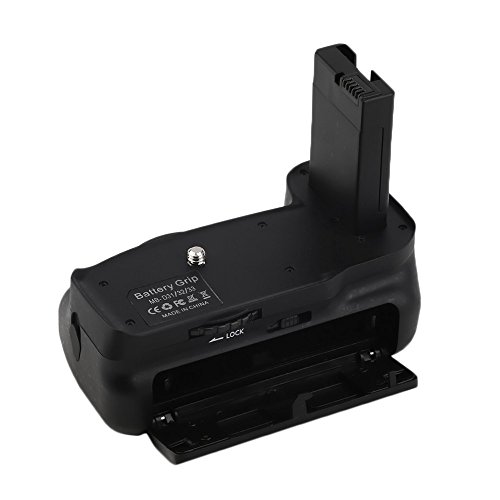 Yeeteem BG-2F Poign  e D alimentation Batterie Grip pour Nikon D3100 D3200 D3300 SLR Compatible avec batteries EN-EL14