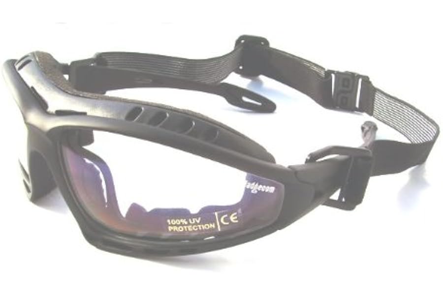 Ladgecom Clear Lens TR90 Frame Cycling, Running & Ski Sports Sun Glasses & Goggles with Headband