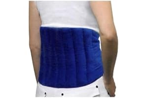 ‎EMANHU TRADING Emanhu Trading Körnerkissen für den Rücken Wärmekissen Wärme Weizenkörner Lavendel Heizkissen Kissen