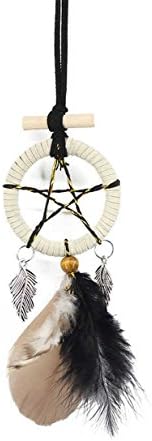 Yuan Hanging Decoration Ornament Handmade Lace Dream Catcher Home Decor (E)