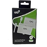 ORB Dual Controller Battery Pack White - Compatible with Xbox One S