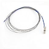  136cm Longitud de tono de plata con cuerdas de acero azul # 1 para cítara china, arpa