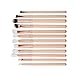 Jamicy® 12Pcs Mini Cosmetic Eyebrow Eyeshadow Brush Makeup Brush Sets Kits Tools
