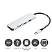 Produktbild HKFV Typ-C USB 3.0 zu 3-Port USB3.0 TF/SD-Karten-Hub 5in1 Hubadapter für MacBook USB C Hub