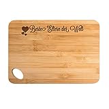 Mr. & Mrs. Panda Bambus - Schneidebrett Beste Eltern der Welt