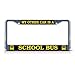 Produktbild Teisyouhu My Anderen KFZ-ist Eine Schule Bus Funny Nummernschild Bilderrahmen Auto Tag Halter für Herren