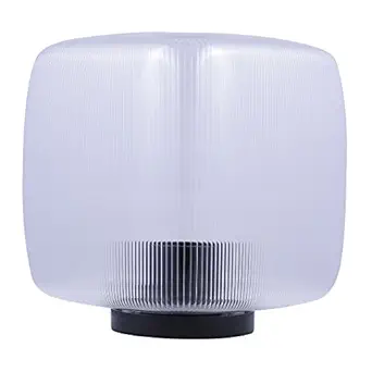 Lite&Lights B22 Glass Gate Lights (Black)