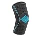 Produktbild bonmedico Premo Kniebandage, Schützt Meniskus & Knie, Integrierte Anziehhilfe, Ringförmige Funktionspolster Stabilisieren Kniescheibe, Anti-Slip Gummiband Für Sicheren Halt, Inklusive E-Book, XL