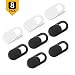 Produktbild sweguard Webcam Abdeckung Laptop, Webcam Cover (8 Stück) 0.027 Ultra dünne passt Echo Spot Smartphones Tablets Macbooks Computer (3*weiß&5*schwarz)