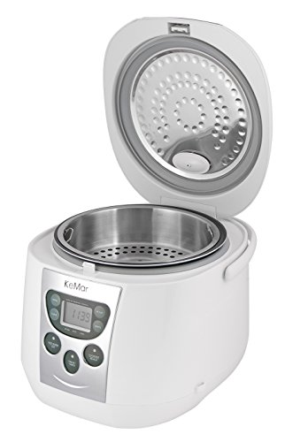 KeMar KRC-140 Multifunktionskocher, BPA-frei, Reiskocher, Dampfgarer mit Warmhaltefunktion - 3