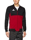 Un cuello alto adidas Tiro 17 PES Jacket Chaqueta, Hombre, Negro/Blanco (Escarl), S