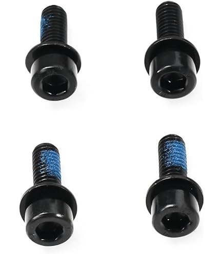 Kit 4 Bulloni In Alluminio Per Pinza Freno Bici – Regolazione Vite M6 Per MTB E Bici Da Strada
