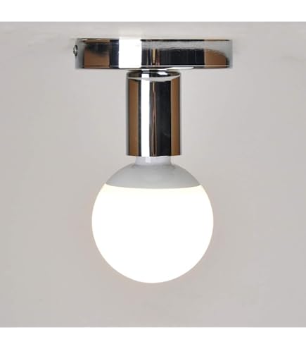 Lot De 6 Spots Encastrables E27 TELA En Porcelaine Blanche - Avec Ampoule LED 471 Lm Blanc Extra Chaud Incluses