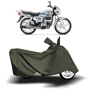 PASH - Hero Splendor Plus I3S New BS6 100% Waterproof - Dust Proof - Full Bike Scooty Two Wheeler Body Cover for Hero Splendor Plus I3S (Life Time Mehndi)