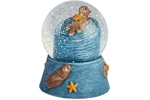 Ravensden M003OT Sea Otter Snow Globe 8cm