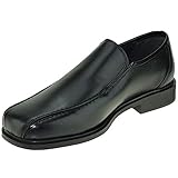 Entrega en 24 horas CALZADOS ROMERO 1216 Mocasín Piel Blanda Piso Goma Antideslizante Camarero Hombre Negro Talla 42