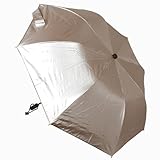 Länge: 72 - 96 cm EuroSchirm teleScope handsfree UV Regenschirm silber metallic 2017 Reisezubehör