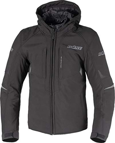 Preisvergleich Produktbild Büse Moto Softshell Hoody Motorrad Textiljacke Schwarz XL