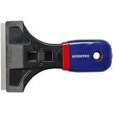 WORKPRO WP219007 Kazıma Bı&ccedil;ağı, 90mm, Geri &Ccedil;ekilebilir, &Ccedil;elik Bı&ccedil;ak, Kau&ccedil;uk Saplı