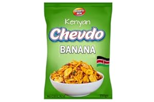 Bharti Ben Kenyan Chevdo Snack Mix 350g (Pack of 2) (Banana)