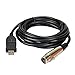 Produktbild 3 Meter USB-Stecker auf XLR Buchse Mikrofon MIC Link Kabelstecker Studio Audio-Adapter