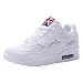 Produktbild Saihui Damen Mesh Air Sportschuhe Air Cushion Sneaker Rutschfeste Laufschuhe Outdoor Leicht Straßenlaufschuhe Turnschuhe Schnürer Fitnessschuhe (EU:37, Weiß)
