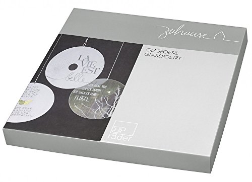 Zuhause Glaspoesie BAUM UND BIENE Fensterbild - 2