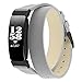 Produktbild Womdee Kompatibel Fitbit Inspire Armband/Fitbit Inspire HR Armband, Double Tour Lederband Ersatz Armband für Damen Herren Fitbit Inspire/Fitbit Inspire HR Fitness Tracker