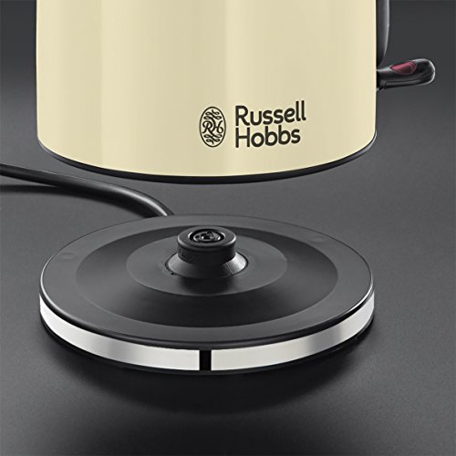 Russell Hobbs 20415-70 Colours Plus+ Classic Cream Wasserkocher mit Schnellkochfunktion, 1,7 L, 2400 W, creme - 7