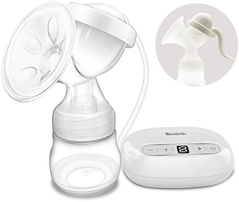 Electric Massage Breast Pump Single Comfort Portable LCD Display USB Charge Work in the UK (Electric)