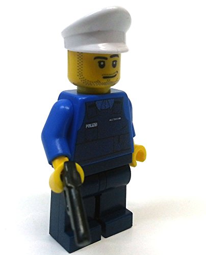 Modbrix 8237 – 2 Stück Deutsche Polizei Custom Minifiguren aus original Lego© Teilen - 3