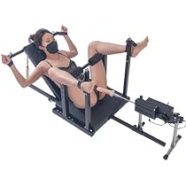 DaiQei SM Leg Splitter Sex Chair With Handcuffs Ankle Cuffs ...
