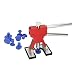 Produktbild Man9Han1Qxi Edelstahl 11 Teile/Satz Saugziehwerkzeug Auto Paintless Dent Repair Tools Kit für Auto Red