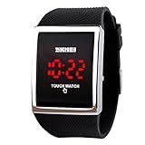 OKEH Unisex Touch Bildschirm Digitale LED Waterproofc Sport Lässige Wasserdichte Armbanduhren Uhren