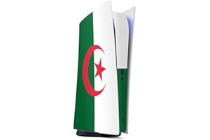 DEINDESIGN Autocollant Compatible avec Sony Playstation 5 Digital Edition Sticker Film Autocollant Drapeau Algérie Drapeaux