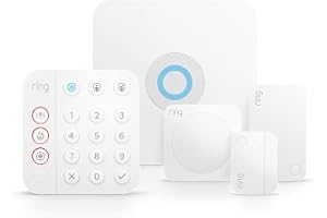 Ring Alarm 5 Piece Kit (2nd Generation) by Amazon – home security system with optional Alarm Calls- No long-term commitments - Works with Alexa