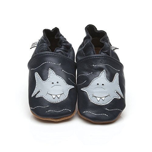 Soft Leather Baby Shoes Shark 12-18 months