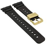 Casio G- Shock Ersatzband schwarz Resin Band Breitdornschließe GMW-B5000KL