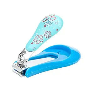 Mee Mee Protective Baby Nail Clipper Cutter with Skin Guard (Blue)(Pack of 1)